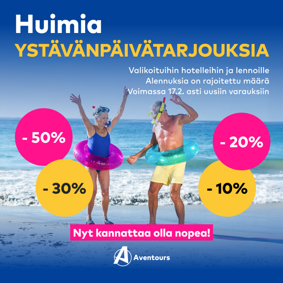 Ystävänpäivätarjous 2026