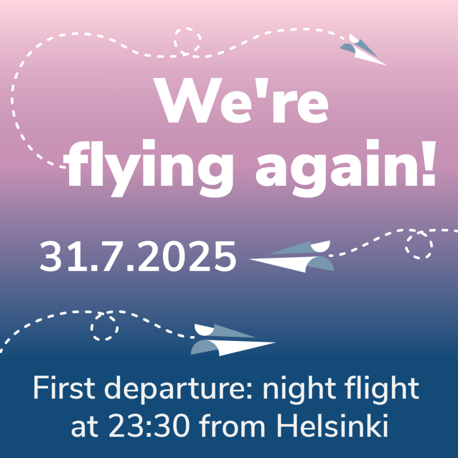 Flygstart hösten 2025