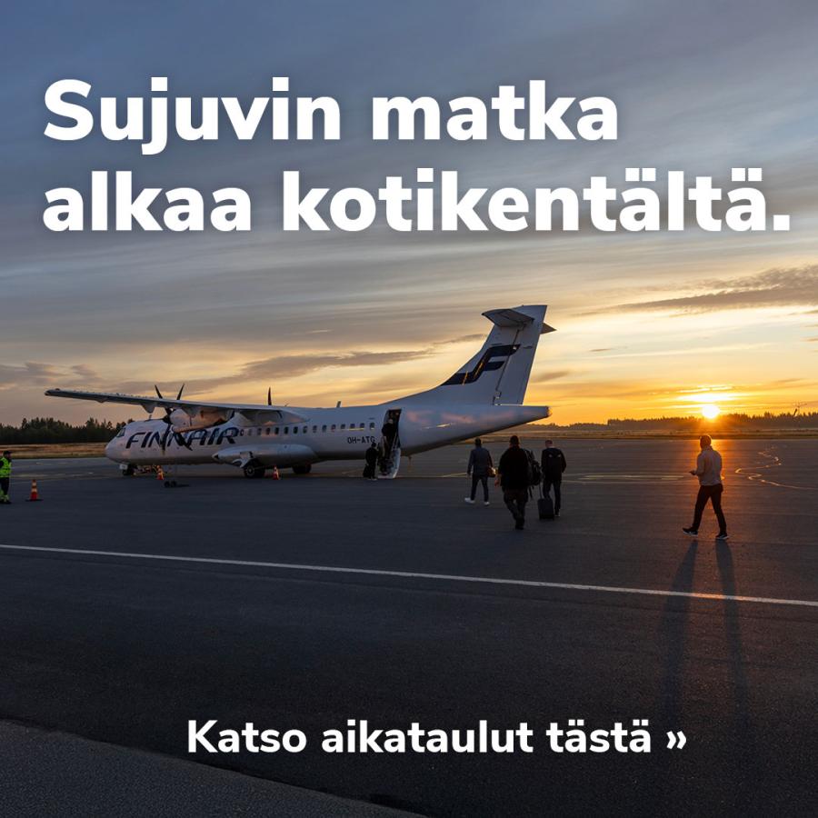 Lennot alkavat syksy 2025