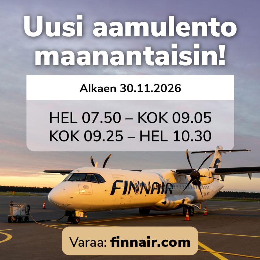 Uusi maanantailähtö