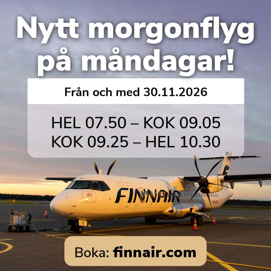 Nytt måndagsflyg