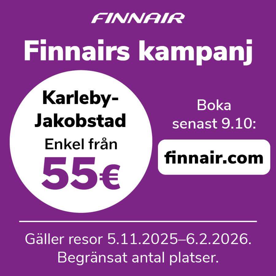Finnair oktober 2025