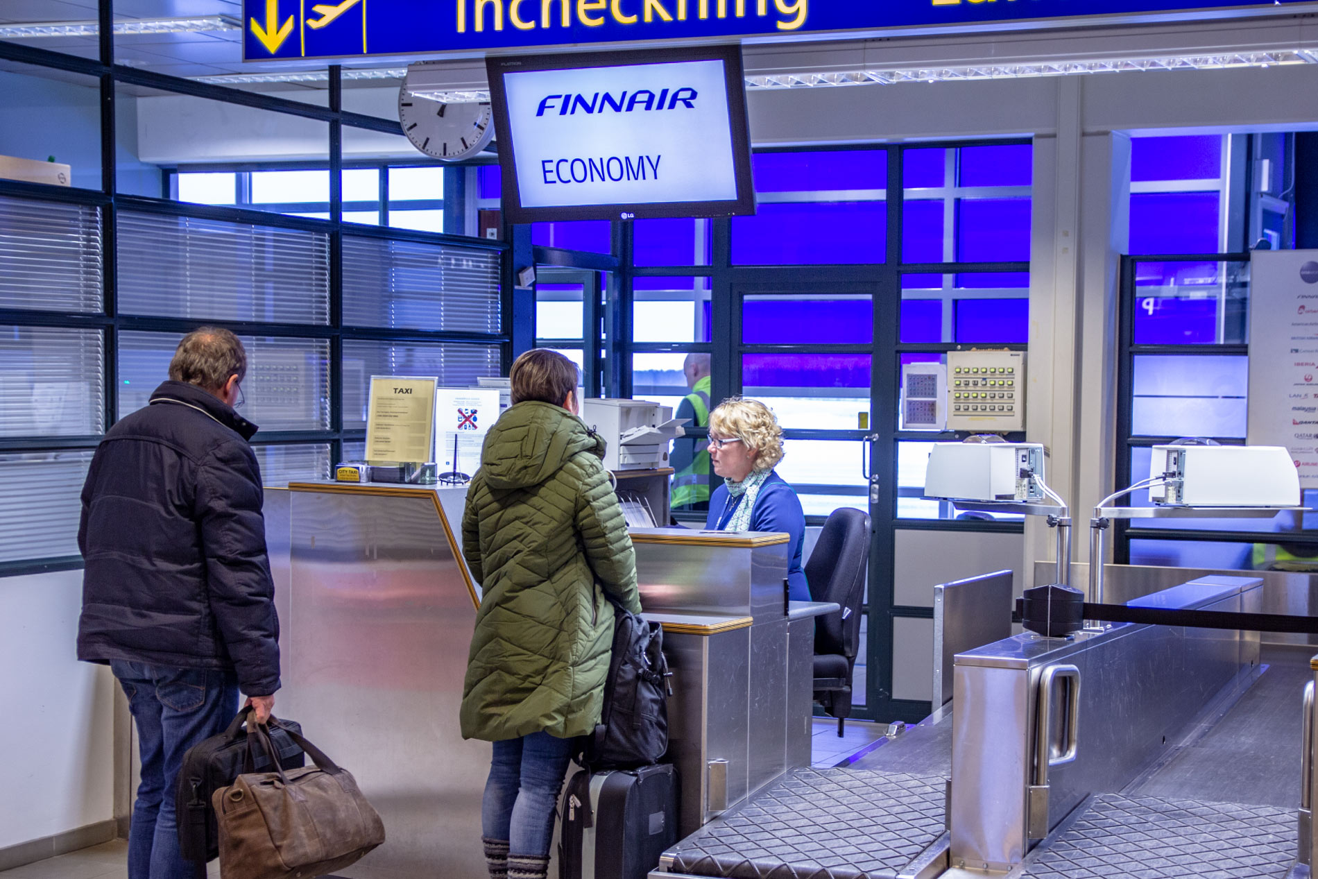 finnair damaged baggage